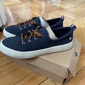 Sperry TopSider Crest Vibe Washable Navy Sneaker 9